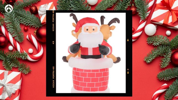 Liverpool tiene el inflable más bonito de Santa Claus para decorar tu casa a un increíble precio