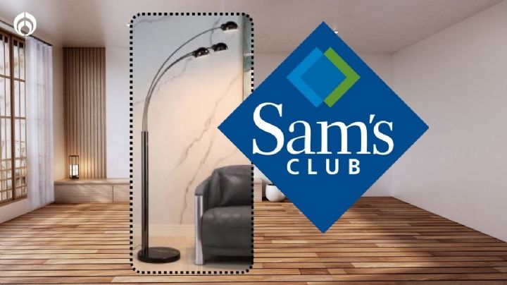 Sam’s Club lanza descuento de infarto en elegante lámpara de piso para hacer lucir tu sala