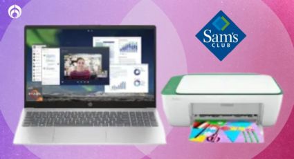 Sam's Club deja a precio regalado la laptop HP con 8GB de RAM, ¡incluye multifuncional!