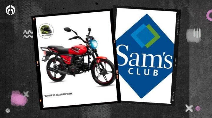 Sam’s Club: la moto con sistema GPS y casco de regalo con descuento de más de ¡10 mil pesos!