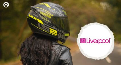 Liverpool: el casco de seguridad para usar en moto con 'descuentazo' de casi 2 mil pesos