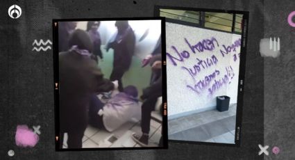 (VIDEO) Alumnas de Voca 8 del IPN golpean a maestro señalado por acoso sexual