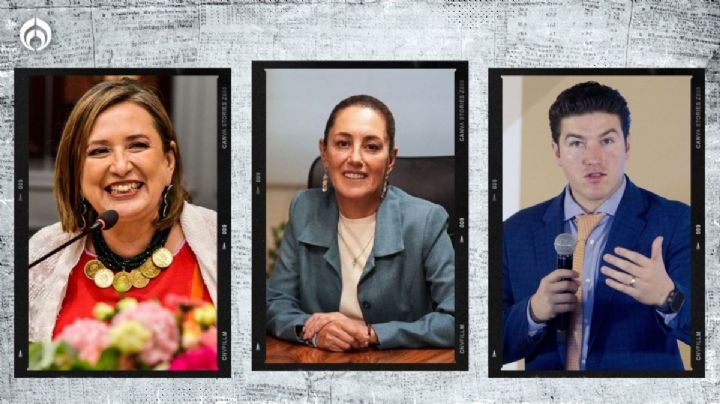 Inician las precampañas: así llegan Claudia, Xóchitl y Samuel a la contienda