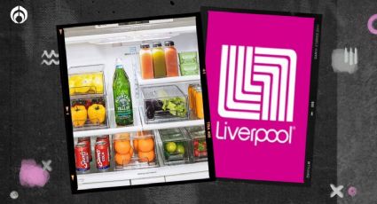 Liverpool remata útiles organizadores transparentes para el refrigerador o cajones de cocina