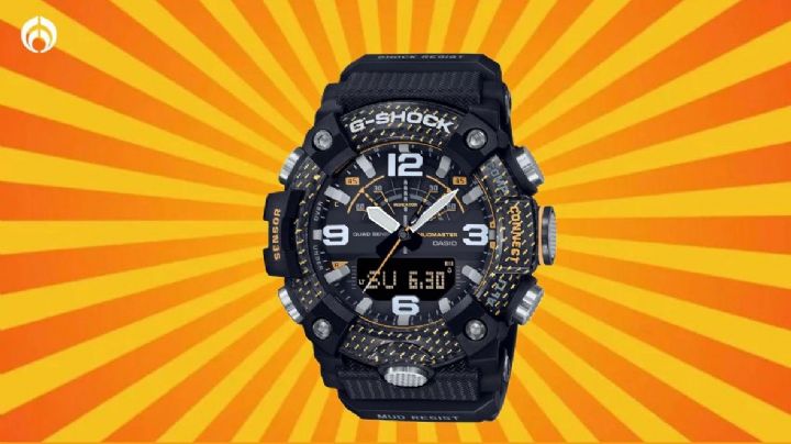 Palacio de Hierro vende 'regalado' el reloj Casio GShock, resistente a agua y lodo, para hombre