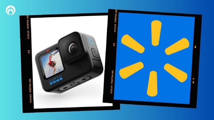 Walmart pone en ofertón esta cámara deportiva GoPro resistente al agua y con potente lente