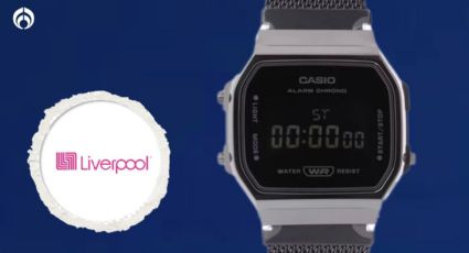 Liverpool pone a precio de regalo este reloj Casio vintage negro