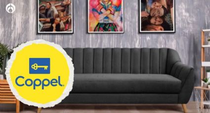 Coppel remata elegante y cómodo sillón minimalista perfecto para espacios pequeños