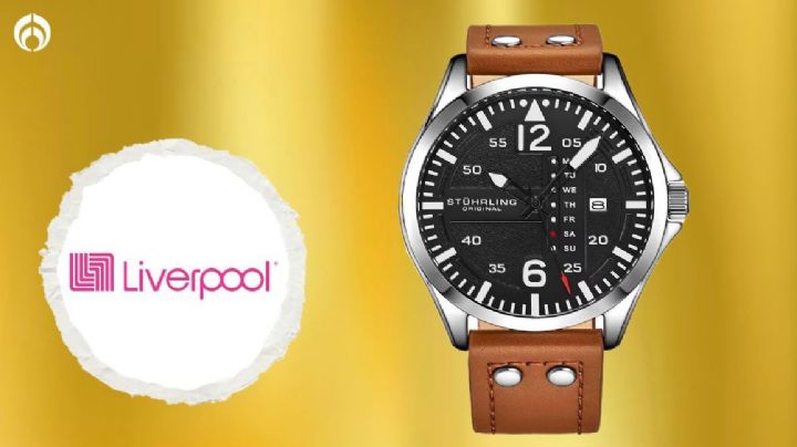 Liverpool aplica oferta de infarto a lujoso reloj para hombre; ¡compra 2 al precio de 1!