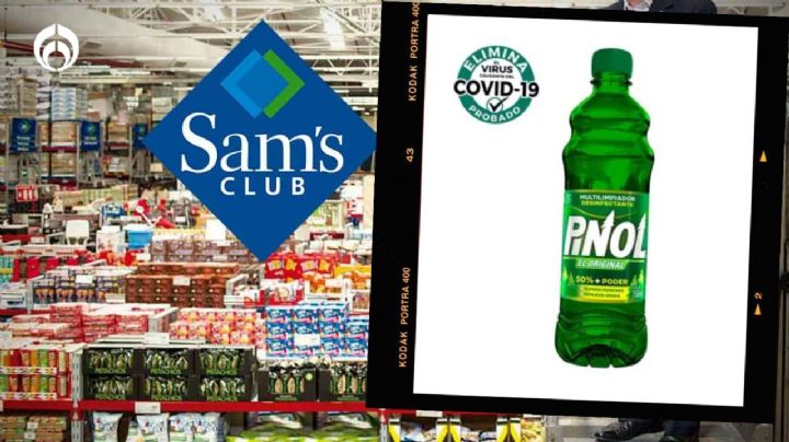 Sam's vende casi regalado un paquete de Pinol, ideal para limpiar y desinfectar