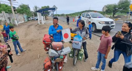 Travesía en 2 ruedas: Conoce a la pareja japonesa que recorre el mundo enviando un mensaje de paz