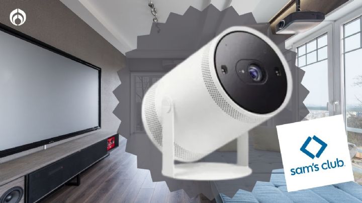 Sam's Club hace descuentote a proyector de 100 pulgadas con sonido Premium 360