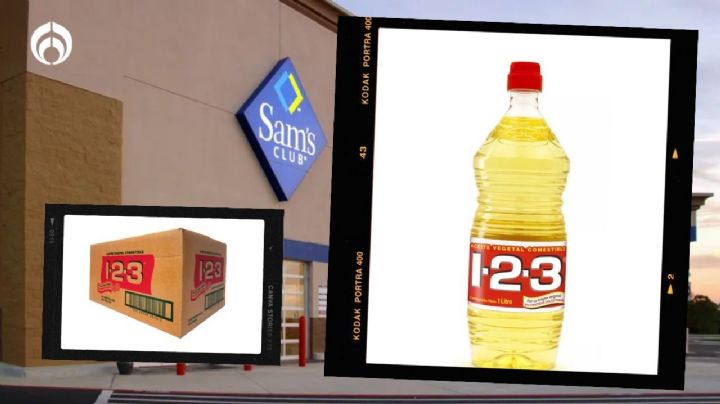 Sam’s Club vende una caja de 24 piezas de aceite vegetal a un precio fabuloso