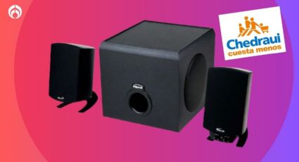 Chedraui remata las bocinas Klipsch con sonido envolvente, perfectas para el escritorio