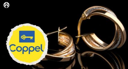 Coppel remata a un precio de locura 5 aretes de oro para mujer