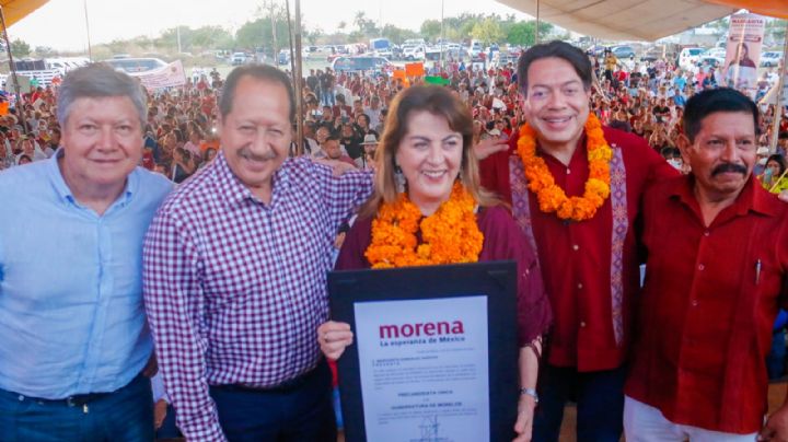 Margarita González Saravia arranca precampaña hacia la gubernatura de Morelos