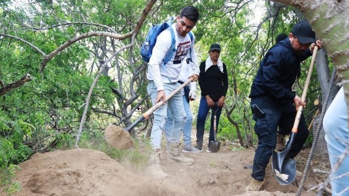 Jornada masiva de búsqueda de personas en BCS: procesan restos humanos de 2 fosas clandestinas