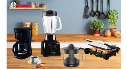 Walmart remata super combo T-Fal con licuadora, cafetera, exprimidor y parrilla