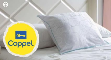 Coppel remata esta almohada Spring Air suave y antiácaros por menos de 150 pesos