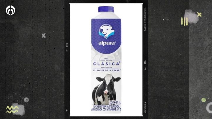 Aurrera vende barata la leche entera con vitaminas aprobada por Profeco