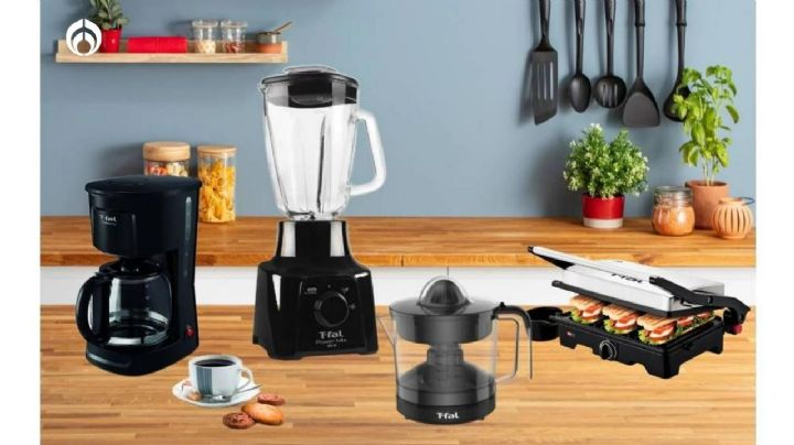 Walmart remata super combo T-Fal con licuadora, cafetera, exprimidor y parrilla