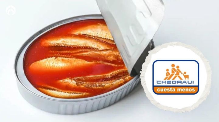 Chedraui vende casi regalada la sardina en tomate con más proteína y sin vísceras, según Profeco