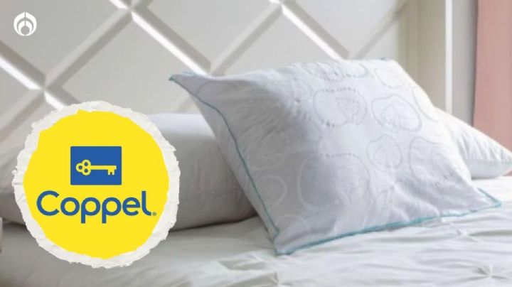 Coppel remata esta almohada Spring Air suave y antiácaros por menos de 150 pesos