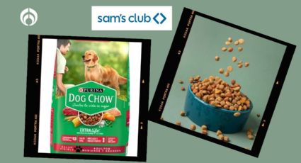 Sam’s Club remata el precio de un costal de 22 kilos de alimento para tu perrito