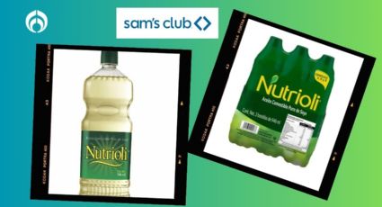 Sam’s Club vende baratísimo un paquete de aceite Nutrioli