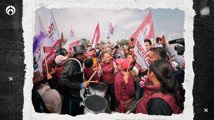 Claudia Sheinbaum: 'Estamos arriba en las encuestas porque representamos al pueblo de México'