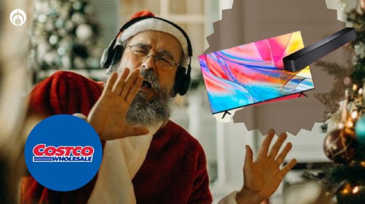 ¡Santa se adelanta! Costco regala 4 mil pesos para una barra de sonido al comprar una pantalla