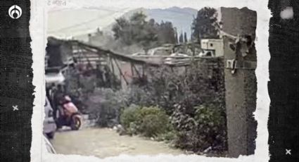 VIDEO: momento exacto del colapso del puente que une a Neza y Chimalhuacán