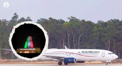 Aeropuerto de Tulum: Aeroméxico 'estrena' la pista del nuevo aeródromo