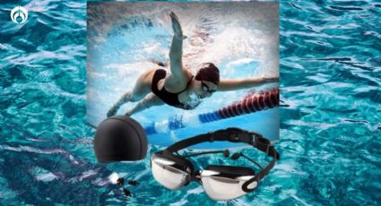 Liverpool rebaja un set de goggles con gorra de natación y más