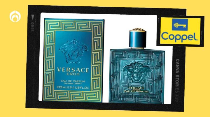 Coppel puso un perfume clásico de Versace a mitad de precio