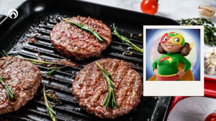 Bodega Aurrera vende baratísima la carne de res para hamburguesa sin soya, recomendada por Profeco