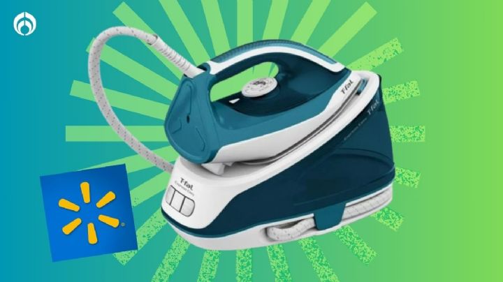 Walmart remata central de vapor T-Fal para un mejor planchado como de tintorería