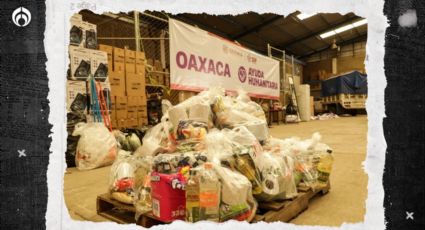 Oaxaca suma más apoyo: envía a Guerrero 132 toneladas de alimentos para damnificados