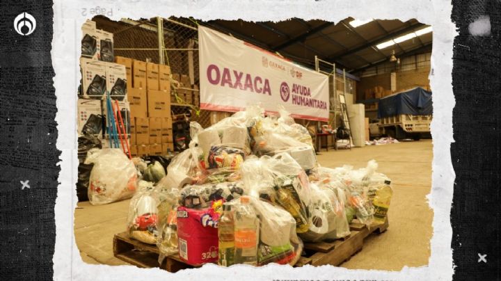 Oaxaca suma más apoyo: envía a Guerrero 132 toneladas de alimentos para damnificados