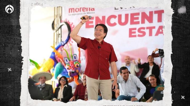 Mario Delgado celebra logros de Morena tras 3 años de dirigir al partido guinda