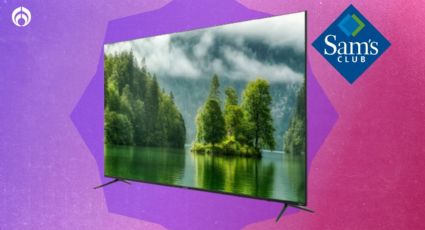 Sam's Club rebaja pantallota Sharp 4K de 75 pulgadas, ideal para ver películas en la sala