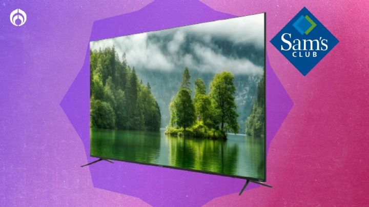 Sam's Club rebaja pantallota Sharp 4K de 75 pulgadas, ideal para ver películas en la sala