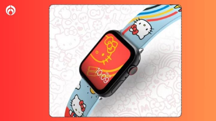 Coppel remata correa de Hello Kitty para smartwatch de Apple y con licencia oficial de Sanrio