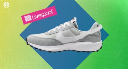 Liverpool rebaja tenis Nike Waffle con suela súper suave y acabados sofisticados