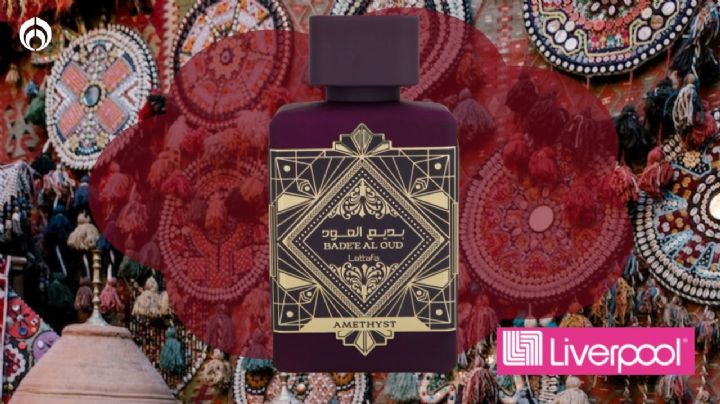 Liverpool remata perfume árabe de fascinante aroma floral que dura horas en la piel