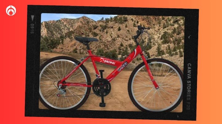 Walmart aplica precio especial a una resistente bici de montaña rodada 26