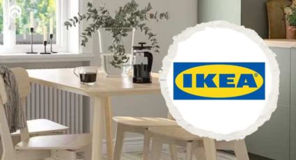 Ikea remata mesa de resistente madera de fresno, fácil de armar y en 2 colores