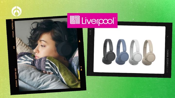 Liverpool remata estos audífonos inalámbricos Sony con hasta 50 horas de batería