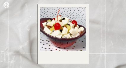 Truco para hacer la ensalada de manzana más deliciosa con la crema con menos grasa, según Profeco