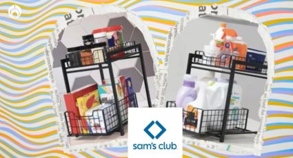 Sam's Club tiene un elegante organizador de dos niveles con cesta deslizante en 200 pesitos